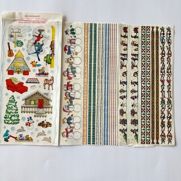 Christmas Scrapbook Crafting Junk Journaling Stickers Diecuts Embellishments - Picture 3 of 12